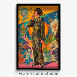 German Movie Poster - Boy Feeling Admiration, Creative Grey Pants (Art Print)