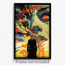 Russian Movie Poster - Pleasant Void (Russia Psychedelic Art Retro Film Print)