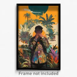 Indonesian Movie Poster - Shadowy Heights (Indonesia Retro Film Art Print)