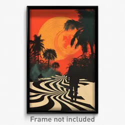 Spanish Movie Poster - Hidden Vinyl Store (Spain Retro Film Art Print)