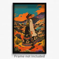 Greek Movie Poster - Gigantic Rest (Greece Psychedelic Art Retro Film Print)