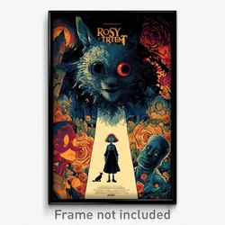 French Movie Poster - Rosy Turret (France Psychedelic Art Retro Film Print)
