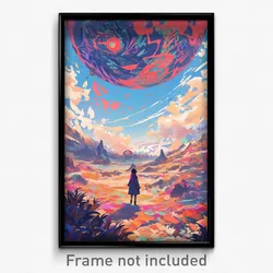 Art Poster - Well Made Land (Psychedelic Trippy Weird 11x17 Print)