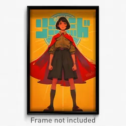 Thai Movie Poster - Girl Feeling Sentimentality, Well Made Red Cape (Art Print)