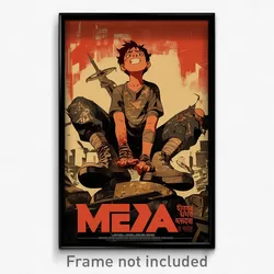 Bollywood Movie Poster - Boy Feeling Irritated, Upbeat Metal Boots (Art Print)