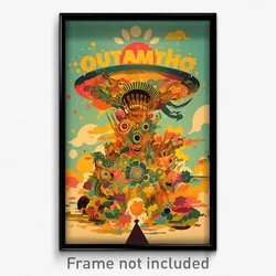 Mexican Movie Poster - Outlandish March (Mexico Retro Film Art Print)