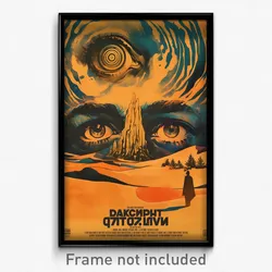Greek Movie Poster - Dangerous Desert (Greece Psychedelic Art Retro Film Print)