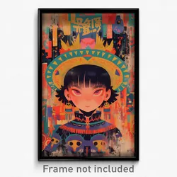 Mexican Movie Poster - Boy Feeling Arrogant, Cheery Cute Clothes (Art Print)