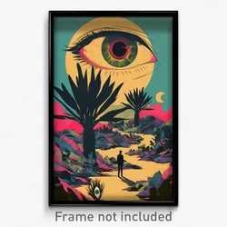 Mexican Movie Poster - Pure Cataract (Mexico Psychedelic Art Retro Film Print)
