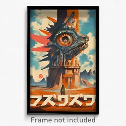 Icelandic Movie Poster - Lavish Causeway (Iceland Retro Film Art Print)