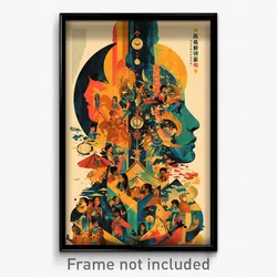 Indonesian Movie Poster - Infinite Barony (Indonesia Retro Film Art Print)