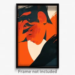 Icelandic Movie Poster - Boy Feeling Adoration, Shady Tight Shirt (Art Print)