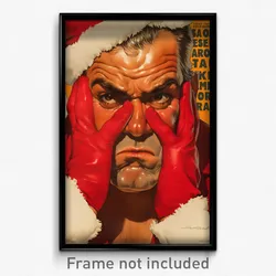 Brazilian Movie Poster - Boy Feeling Hatred, Velvety Santa Gloves (Art Print)