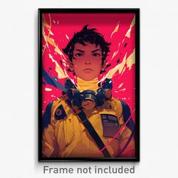 Movie Art Poster - Boy Feeling Persevering, Stupendous Yellow Choker (Print)
