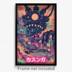Movie Art Poster - Unkempt Apothecary (Psychedelic Retro Weird Film Print)
