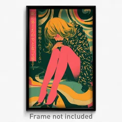 German Movie Poster - Woman Feeling Neglect, Acrobatic Pink Legwear (Art Print)