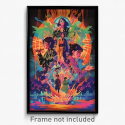 Thai Movie Poster - Tall Keep (Thailand Psychedelic Trippy Art Retro Film Print)