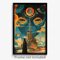 Russian Movie Poster - Barren Dreamscape (Russia Retro Film Art Print)