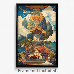Indonesian Movie Poster - Exotic Glen (Indonesia Retro Film Art Print)