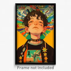 Mexican Movie Poster - Boy Feeling Hopeless, Superb Star Choker (Art Print)