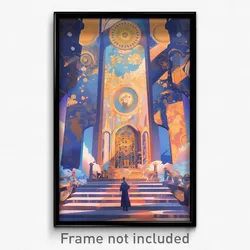 Vietnamese Movie Poster - Stylish Cathedral (Vietnam Retro Film Art Print)
