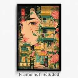 Vietnamese Movie Poster - Nocturnal Modern Architecture (Vietnam Film Art Print)