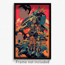 Indonesian Movie Poster - Acidic Mind (Indonesia Retro Film Art Print)
