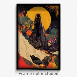 Greek Movie Poster - Haunting Fen (Greece Psychedelic Art Retro Film Print)