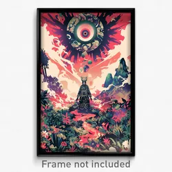 Indonesian Movie Poster - Unknown Butte (Indonesia Retro Film Art Print)