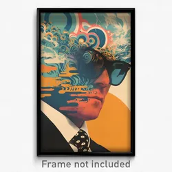Greek Movie Poster - Watery Eggs (Greece Psychedelic Art Retro Film Print)