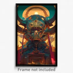 Movie Art Poster - Creative Passage (Psychedelic Retro Weird Film Print)