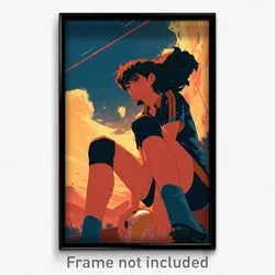 Movie Art Poster - Man Feeling Vengeful, Cute Volleyball Uniform (Film Print)