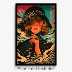 Greek Movie Poster - Woman Feeling Guilt, Nifty Bonnet (Greece Film Art Print)