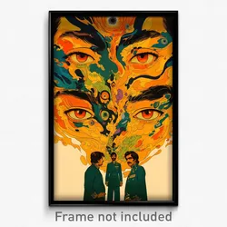 Bollywood Movie Poster - Whopping Lagoon (India Retro Hindi Film Art Print)