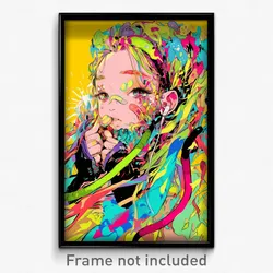 Art Poster - Tidy Wire (Psychedelic Trippy Weird 11x17 Cartoon Print)