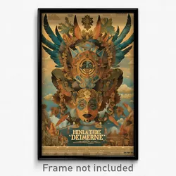 Mexican Movie Poster - Humble Demesne (Mexico Psychedelic Art Retro Film Print)