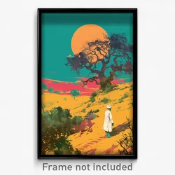 Bollywood Movie Poster - Peaceful Glade (India Retro Hindi Film Art Print)