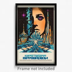 Russian Movie Poster - Monumental American Architecture (Russia Film Art Print)