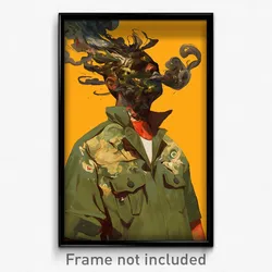 Art Poster - Pleasant Barony (Psychedelic Trippy Weird 11x17 Cartoon Print)