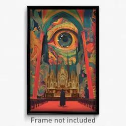 Spanish Movie Poster - Attractive Chapel (Spain Retro Film Art Print)