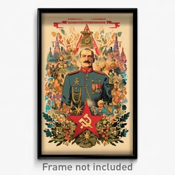 German Movie Poster - Man Feeling Confident, Royal Carrot Necklace (Art Print)