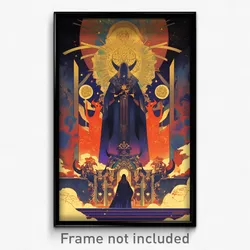 Thai Movie Poster - Drab Pulpit (Thailand Psychedelic Art Retro Film Print)