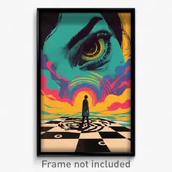 Brazilian Movie Poster - Vibrating Table (Brazil Retro Film Art Print)