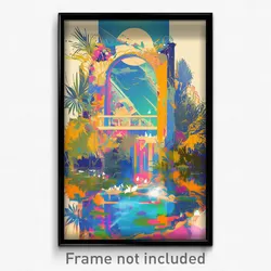 Indonesian Movie Poster - Plush Balcony (Indonesia Retro Film Art Print)