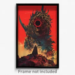 Movie Art Poster - Grimy Grate (Psychedelic Trippy Retro Cartoon Film Print)