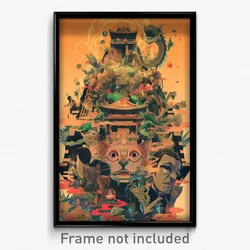 Indonesian Movie Poster - Great Turret (Indonesia Retro Film Art Print)