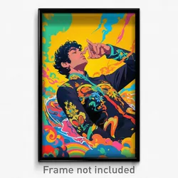 Bollywood Movie Poster - Boy Feeling Optimistic, Aged Catsuit (India Art Print)