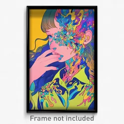 Art Poster - Flawless Foundry (Psychedelic Trippy Weird 11x17 Cartoon Print)