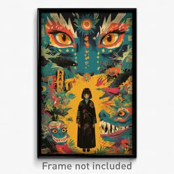 Mexican Movie Poster - Lovely Budapest (Mexico Psychedelic Art Retro Film Print)