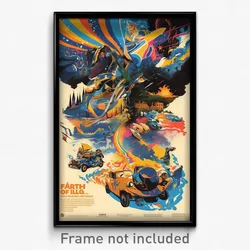French Movie Poster - Cavernous Fourth Of July (France Retro Film Art Print)